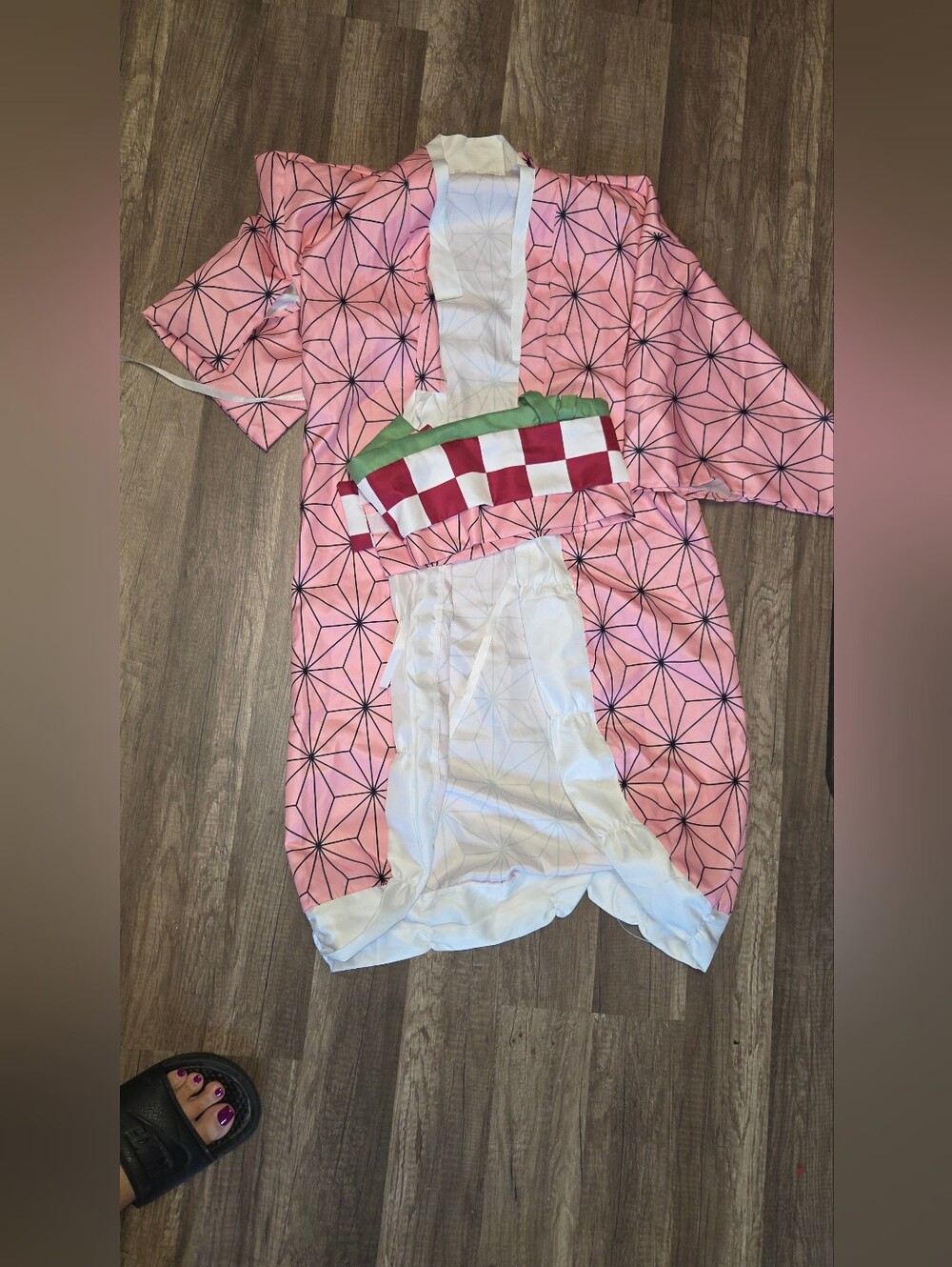 Demon Slayer Kamado Nezuko Anime Costume Kimetsu No Yaiba large child #demon Sla